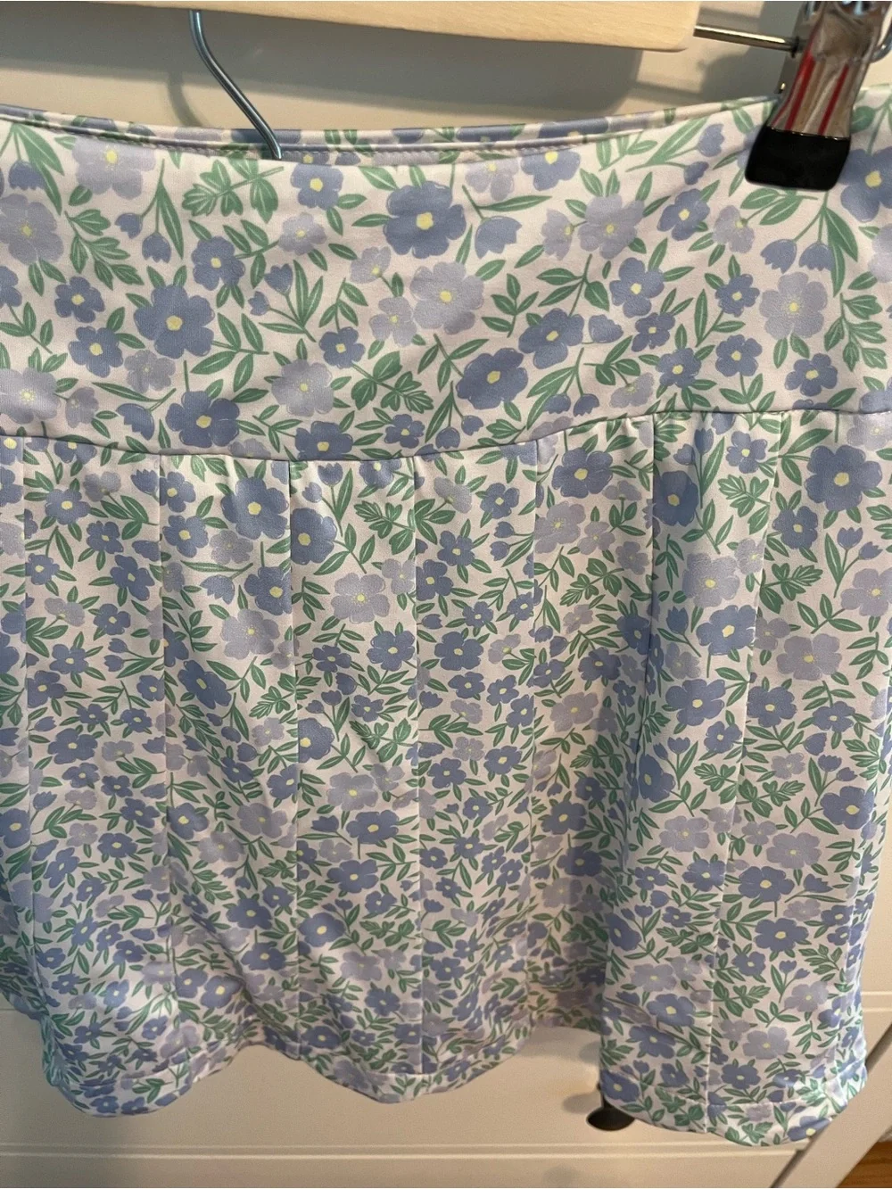 SSYS Floral A-Line Mini Skirt